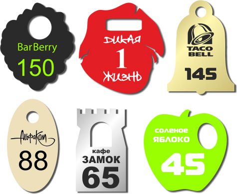 Гардеробные номерки